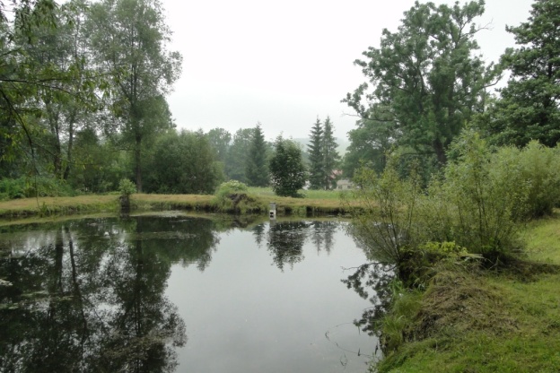 Rybníček nad chalupou